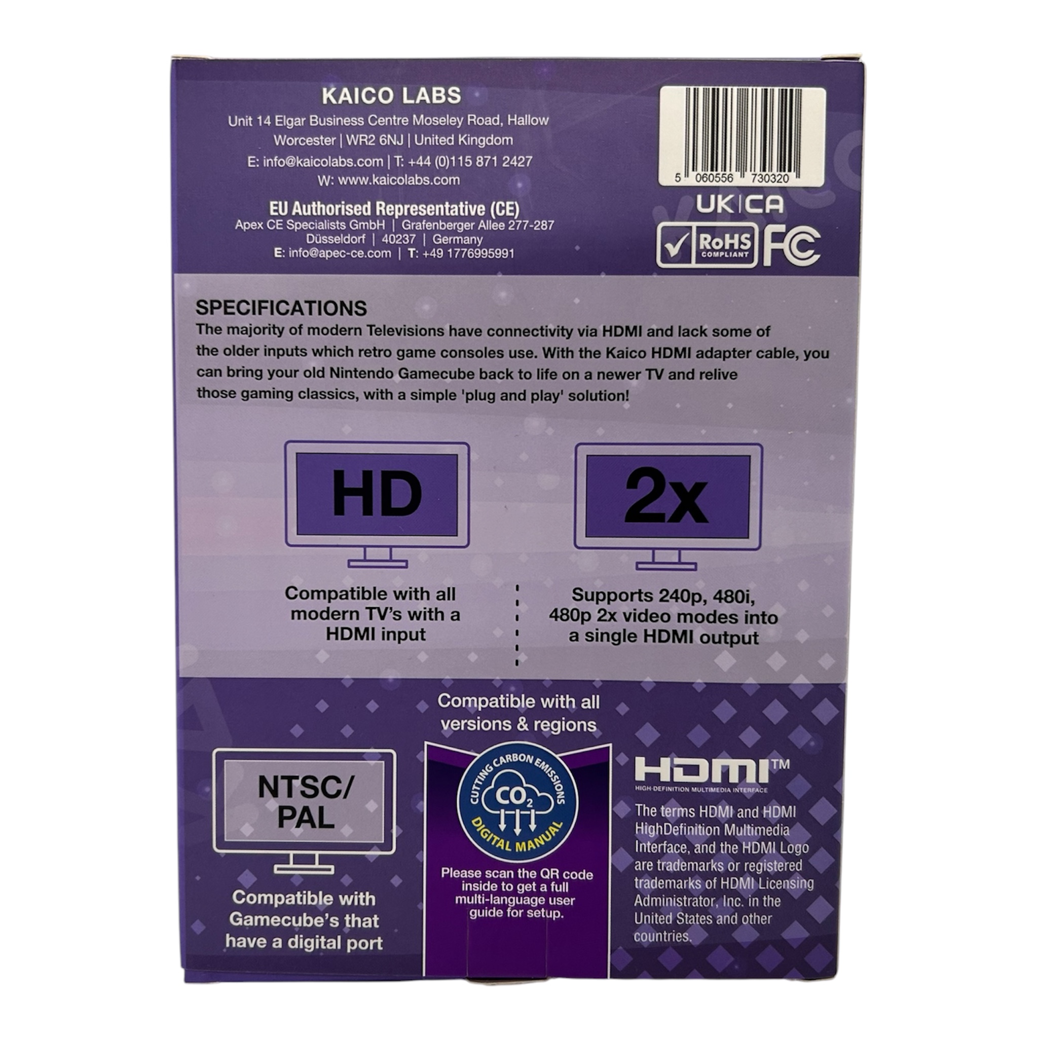 Kaico HDMI Adapter für GameCube – Bild 2