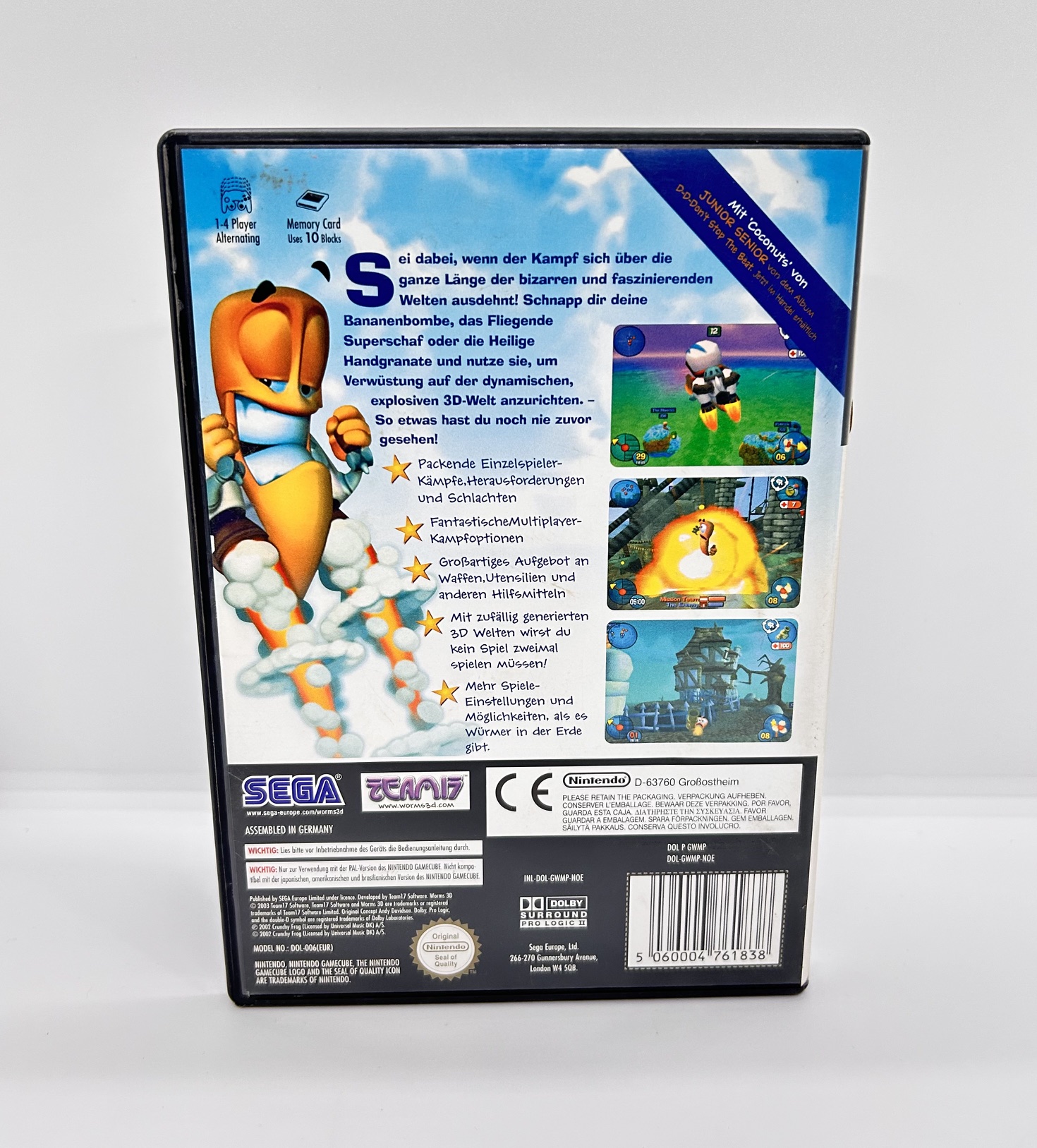 Worms 3D Nintendo GameCube – Bild 3