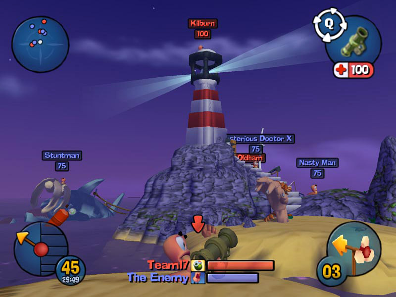Worms 3D Nintendo GameCube – Bild 4